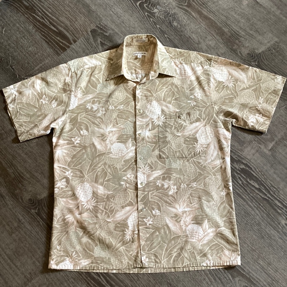 Pierre Cardin Hawaiian print shirt